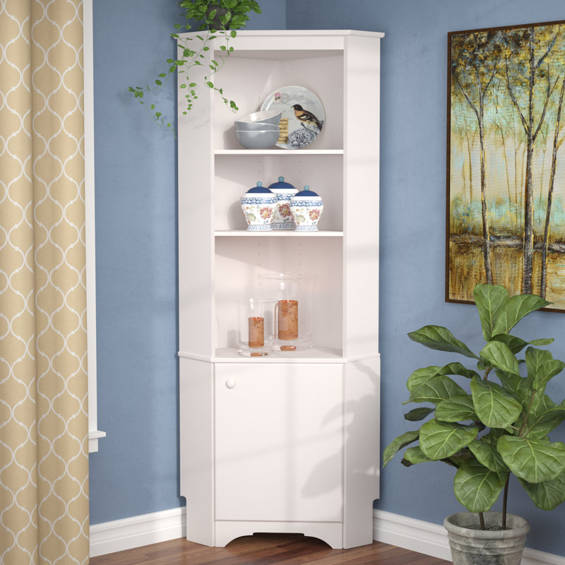 Red Barrel Studio® Crimmins Corner Display Stand & Reviews Wayfair